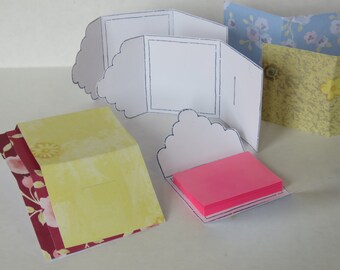 20 Spring Themed Sticky Note Holders Ready To Decorate
