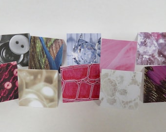 10 Fashionista Gift Cards, Gift Cards, Mini Cards, Fashionista, Handmade Cards.