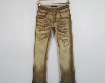 Vintage Luv Maison Jack Rose Embroidered Denim Jeans
