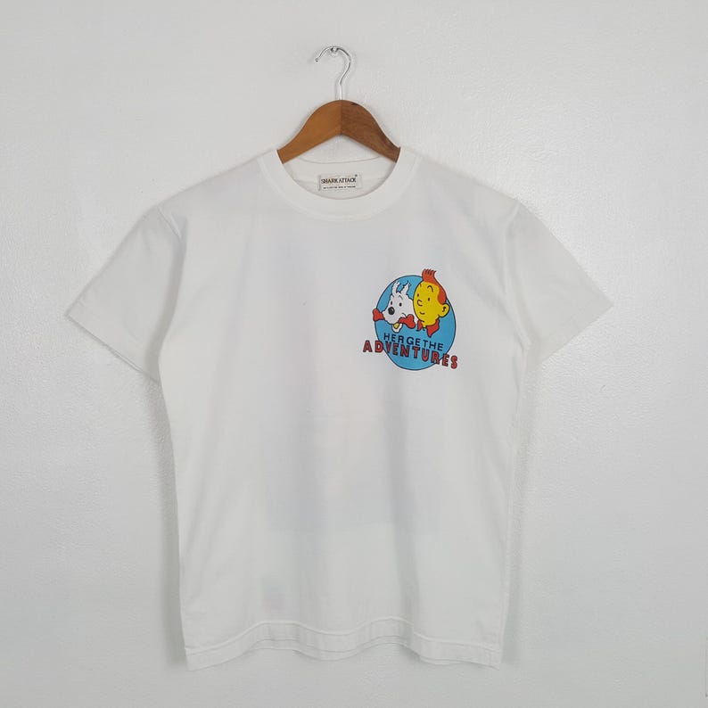 Vintage Tintin In The Congo T-Shirt image 3