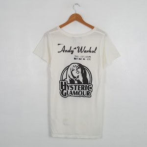 Hysteric Glamour Andy Warhol - Etsy