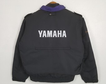 Vintage Yamaha Motorsport HP-RG Super Functional Riding Shell Black Jacket