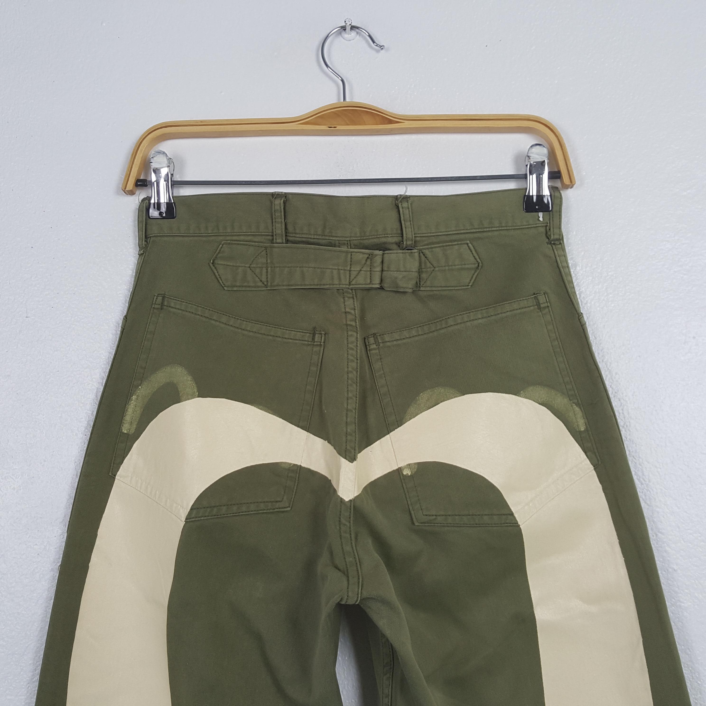 Vintage Evisu X Japanese Brand Olive Green Denim Jeans - Etsy