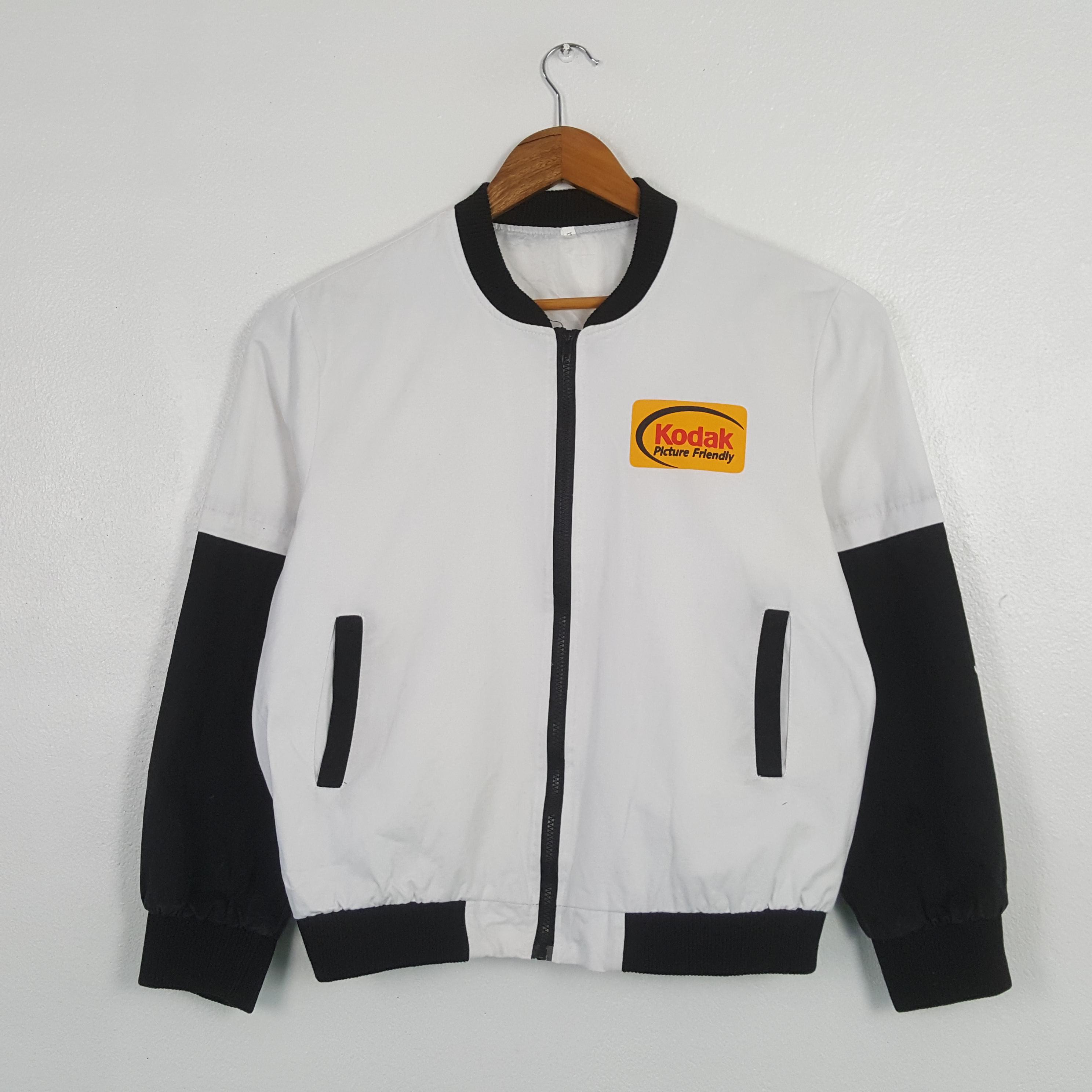 Vintage Kodak Polychrome Graphic Bomber Jacket - Etsy