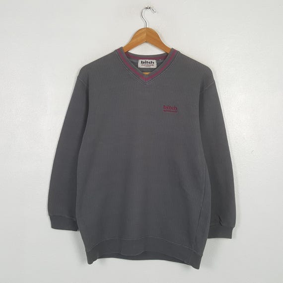 Vintage Bitch Skateboards Gray Sweatshirt - Gem