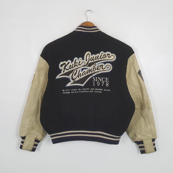 Vintage 90s Kuki Junior Chamber Distressed Jacket