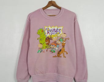 Vintage Nickelodeon Rugrats Crewneck Pink Sweatshirt