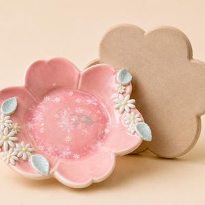 Pottery Slab Mold: Flower Shape for Ceramic Plates, Jewelry Dishes | Serving Platter Tray MDF