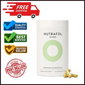 Nutrafol Women Hair Growth Supplement | Clinically Proven | 1 Month Supply | Hair Thinning, Stress, and Postpartum Support | USA Original