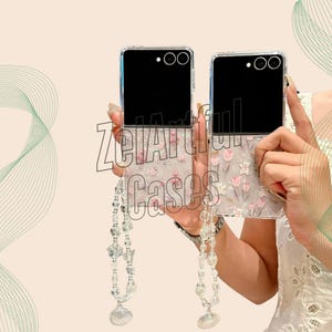 Tulip Flower Case for Samsung Galaxy Z Flip7 Flip6 Flip5 Flip4 Elegant Floral Protective Cover Aesthetic Back Design.