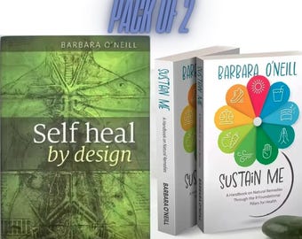 Sustain Me Book & Self Heal by Design Book