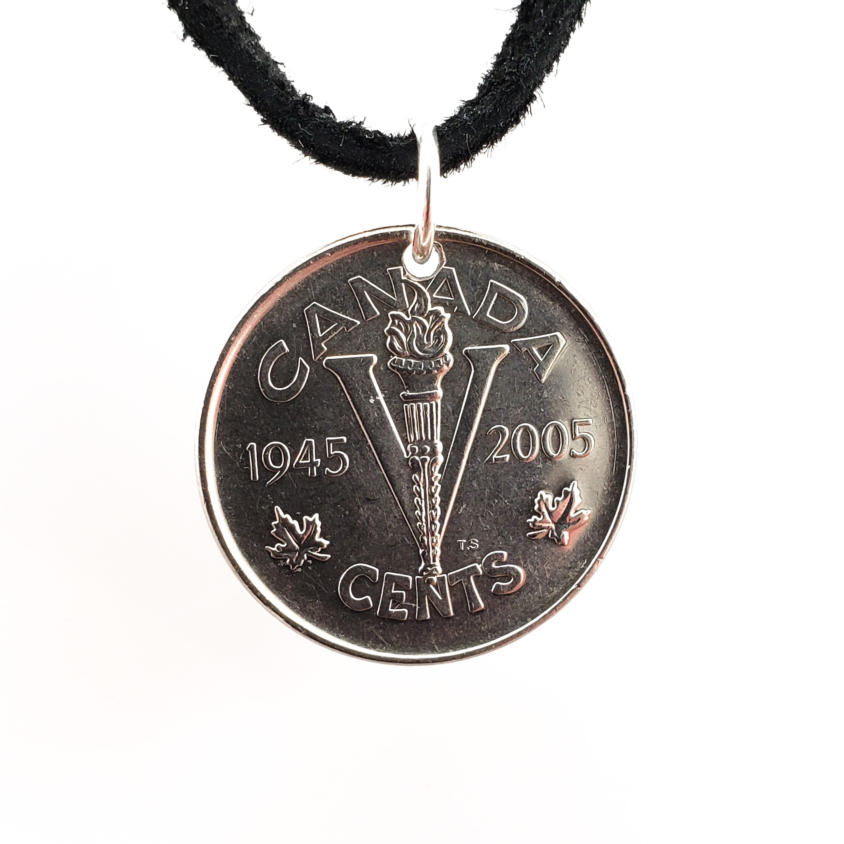Canadian Coin Necklace 5 Cent Coin 