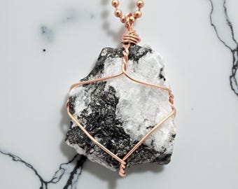 チャンキーレインボームーンストーンネックレス、ペンダント、ワイヤーラップ、メンズ、レディースネックレス、天然原石、クリスタル、銅線、ハンドメイド