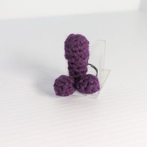 Crochet Micropenis Keychain