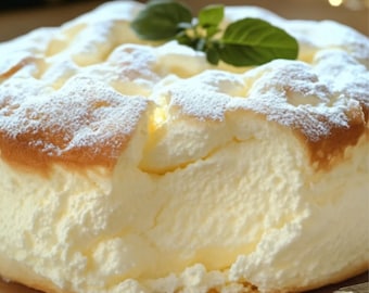 Yogurt Cloud Cake Recipe - Light & Fluffy Dessert | Instant Download | Printable PDF