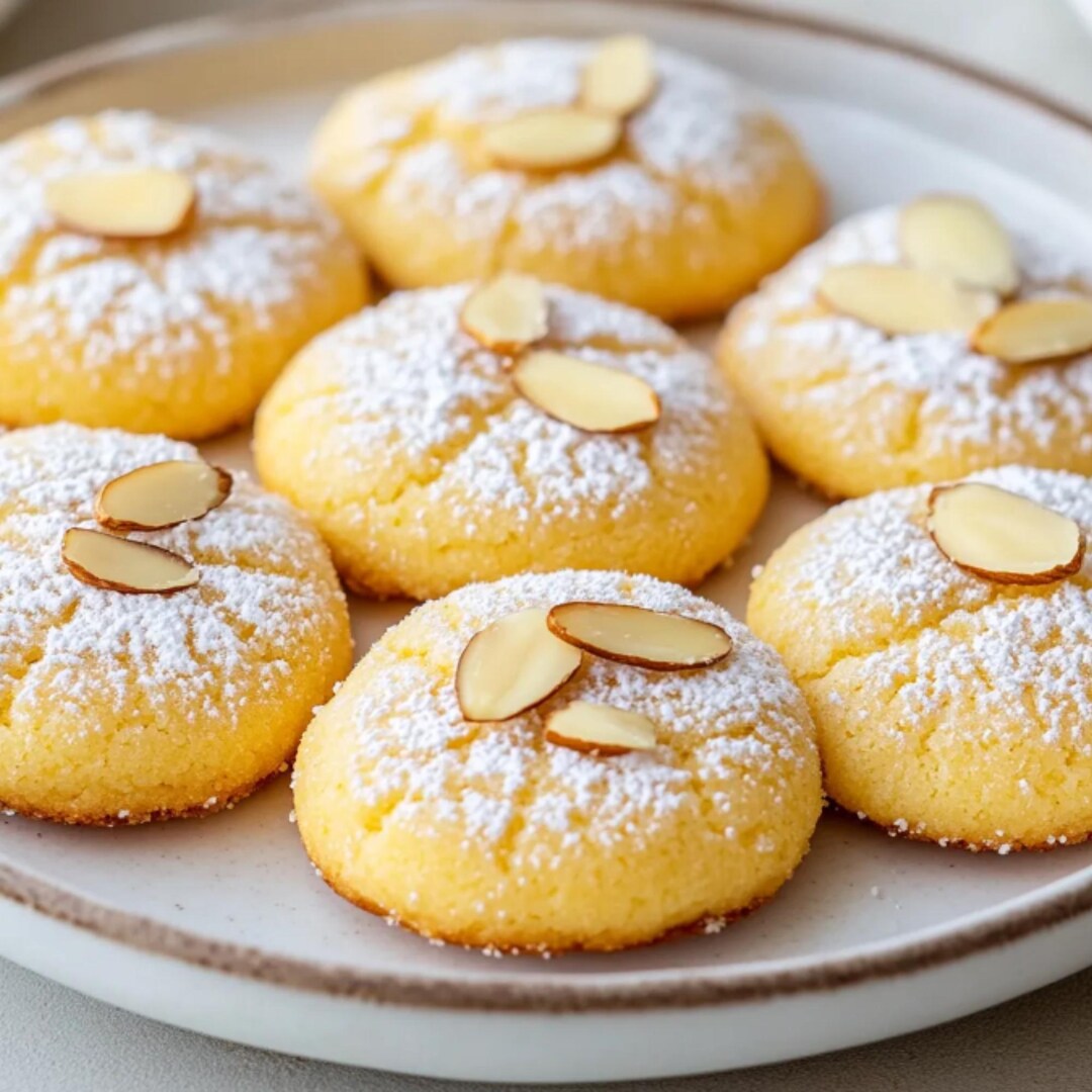 Vanilla Rounds Best Recipe for Lemon Almond Vanilla Rounds | Soft Almond Flour Cookies ...