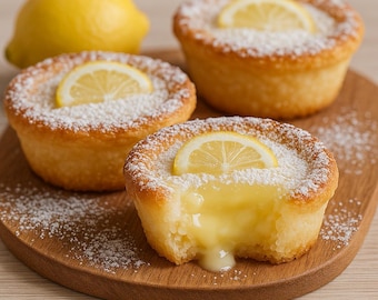 Baby Lemon Impossible Pies Rezept | Sofortdownload | Druckbares PDF