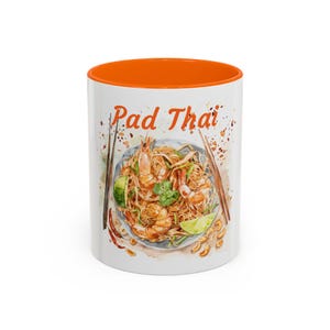 Pad Thai Mug, Thai Food Lover Mug, Funny Thai Food Mug, Love Asian Food Gift, Thailand Mug, Thailand Food Lover Gift, Thailand Trip