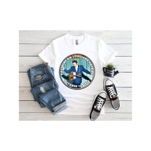 Elvis Presley Shirt, Elvis Presley Gift, Elvis Presley Merch, Gift for Elvis Presley Fan, Elvis Presley Lovers, Louisianna Hayride Apparel