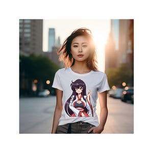 Beautiful Japanese Girl Shirt | Harajuku | Japanese Streetwear | Japan Girl Tshirt | Y2K Top | Anime Shirt | Japanese Shirt | Manga Shirt
