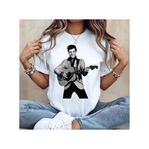 Elvis Presley Shirt, Elvis Presley Gift, Elvis Presley Merch, Gift for Elvis Presley Fan, Elvis Presley Lovers, King Of Rock And Roll Shirt