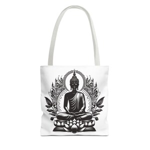 Sac fourre-tout bouddha zen Thaïlande, fourre-tout yoga, sac de méditation, cadeaux Bouddha, bouddha thaïlandais, cadeau spirituel, style bohème