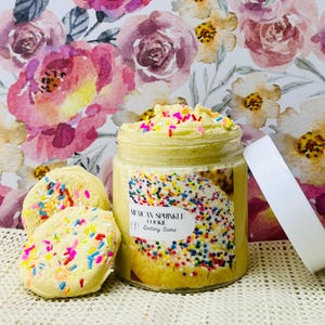 Mexican Sprinkle Cookies Cloud Dough Slime, Slime Shop, Therapy Slime, Stress Toy, Sensory Toy, Slime for Adult, Gift, Aromatherapy Slime