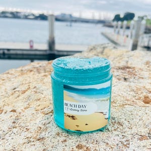 Beach Day Clear Slime, Clear slime, Slime Shop, Therapy Slime, Stress Toy, Sensory Toy,Slime for Adult, Gift For Her/Him, Aromatherapy Slime