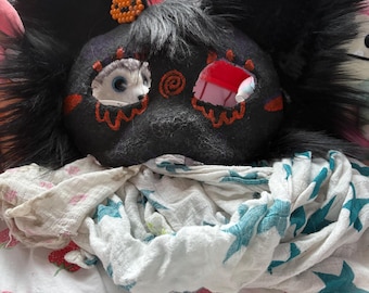black therian cat mask!