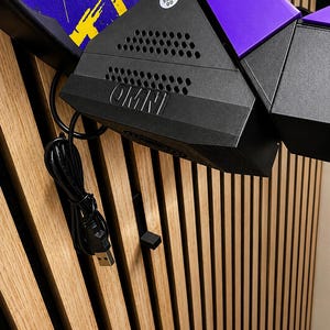 3D-utskrivet Target Omni Auto Darts Scoring System Kylfläkt | 3D-utskrivet USB-drivet | 100 cm kabel