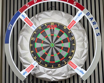 Target Omni Light Ring Protector Cover | 3D Printed 6 Piece Clip On Dartboard Ring Protection | Darts Accessories