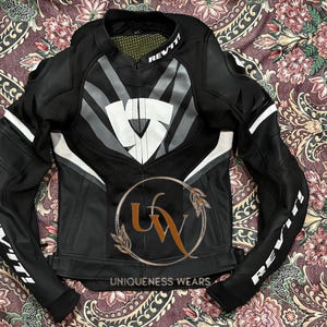 Revit Hyperspeed Men Motorcycle Motorbike Jacket Cowhide Leather Jacket black color jacket racing genuine highest quality leather