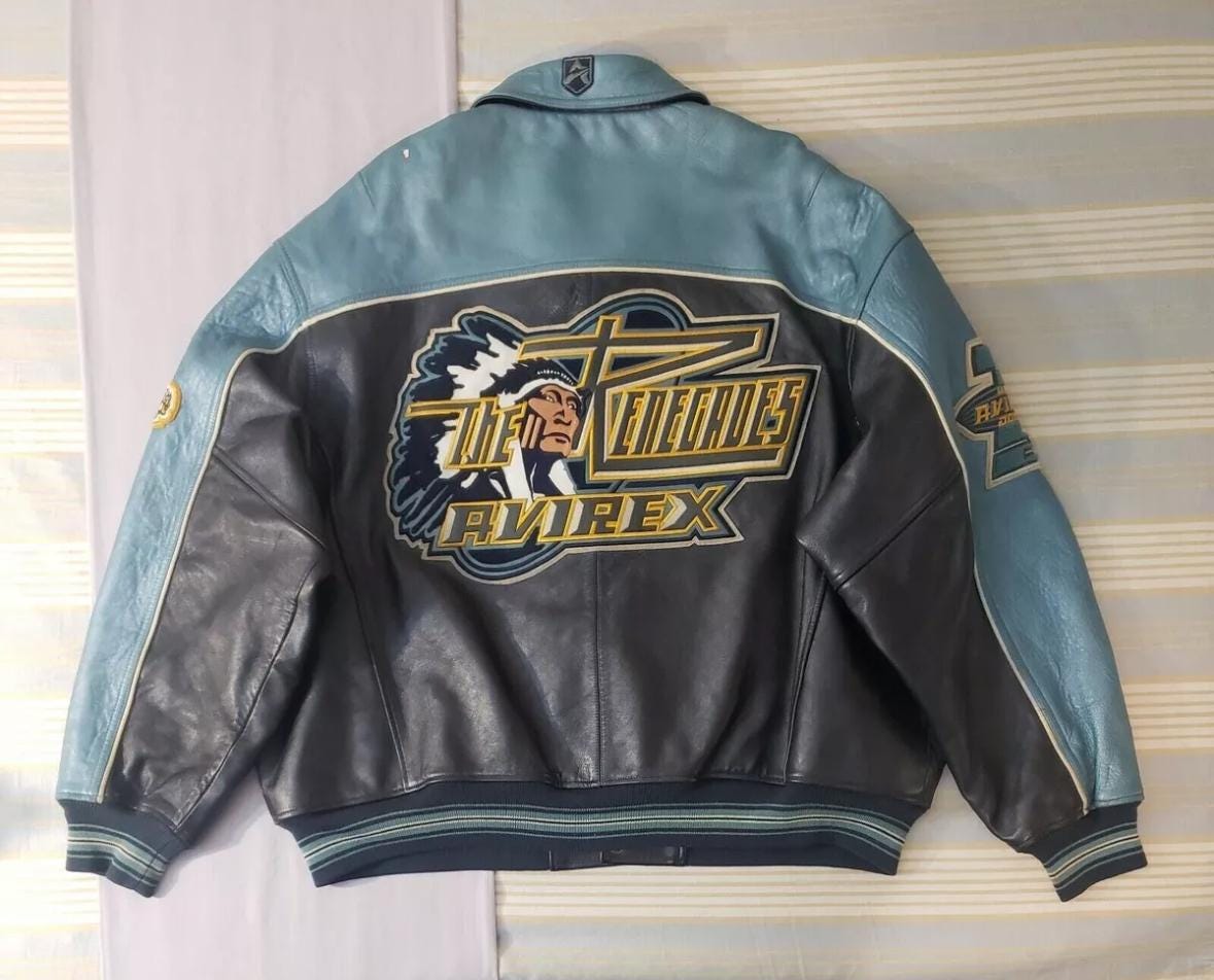 【AVIREX】X-1 leather patch Bomber jacket s-l1200.jpg
