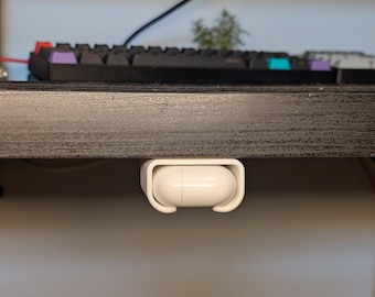 AirPods Desk Organizer - Under Desk Mount