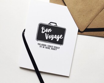 Bon Voyage Greeting Card, #wanderlust