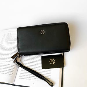 Cartera de piel para hombre, cartera para hombre, cartera para hombre, cartera de piel, regalo para él, regalo para marido