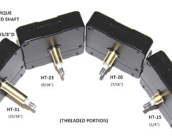 High Torque Quartz Clock Movement Quiet Sweep Motion