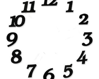 12 marcadores de hora de reloj acrílico de lujo con cinta de doble cara en la parte posterior para montaje en pared (tenga en cuenta los descuentos por volumen)
