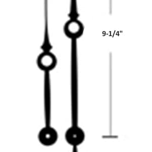 Number 8 Hands,  9-1/4" Sword Hands (NO MOTOR INCLUDED)