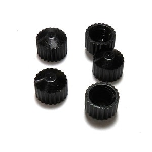 Black Mounting End Caps Fit All Our Movements (Use In Place Of Brass Cap)