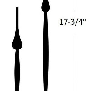 Number 11 Hand Set, 17-3/4&quot; Balanced Hands (MOTOR NOT INCLUDED)