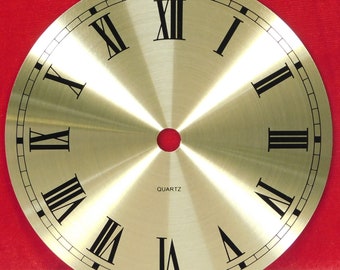 5-3/4 in. Brass spun Roman Clock Dial - NEW