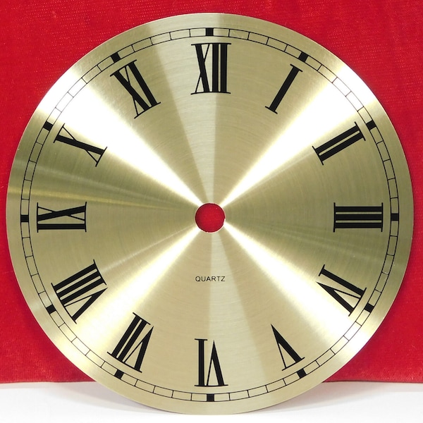 5-3/4 in. Brass spun Roman Clock Dial - NEW