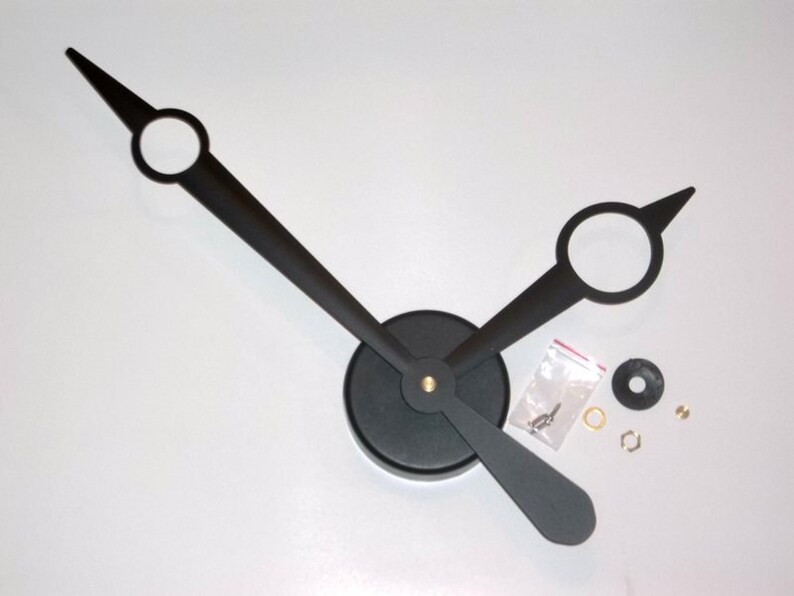 Black Plastic Clock Hub 33/8 85mm Wall Mount With Etsy