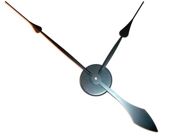 Nummer 10 wijzers, wijzers 13-3/4" met motor en naaf voor wandmontage