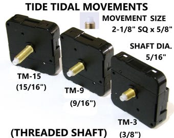 Quartz Tide Tidal Clock Movement With All Mounting Hardware,  DIY Quartz Clocks
