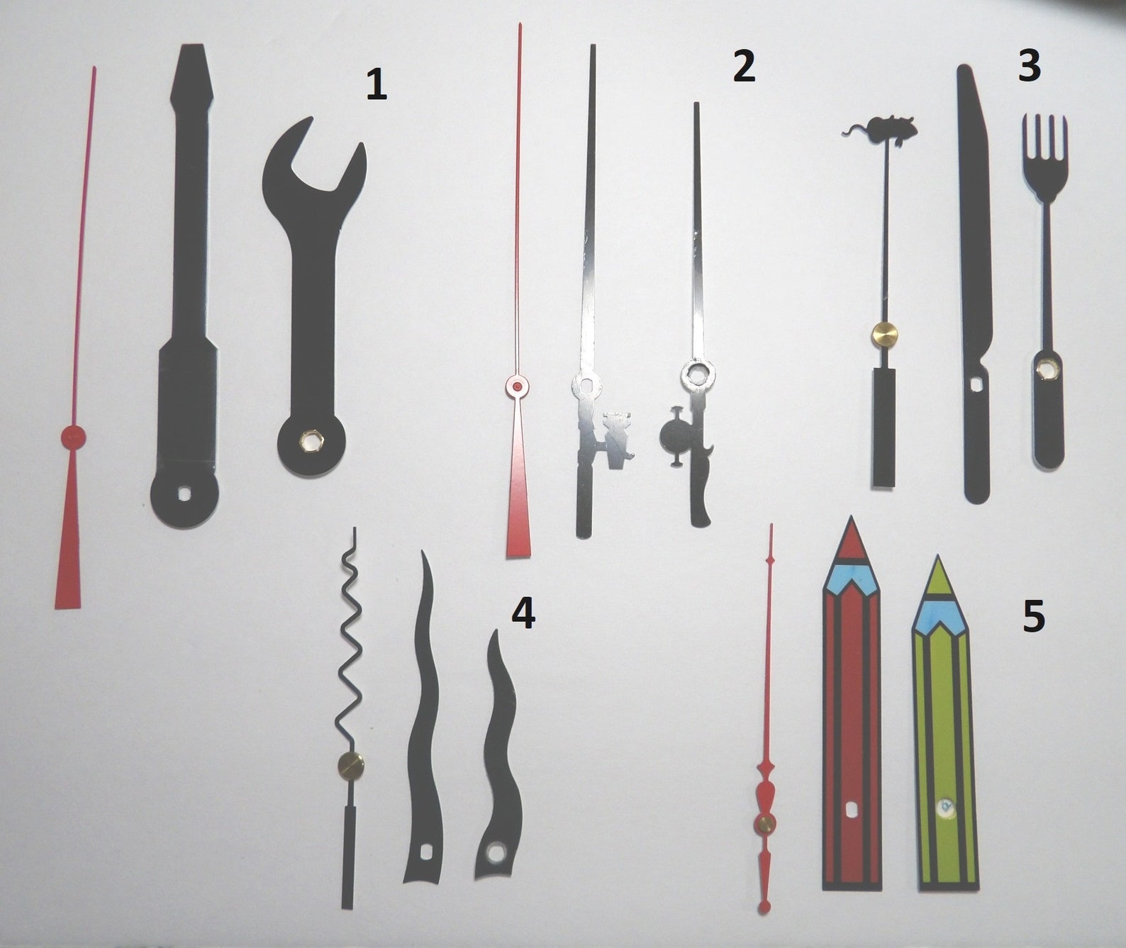 Specialty Novelty Clock Hands Etsy