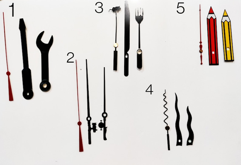 Specialty Novelty Clock Hands Etsy