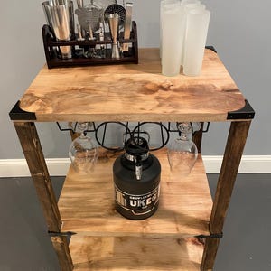 Handcrafted Kitchen/bar cart