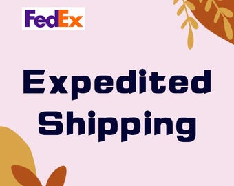 Expedited Shipping (3-6Days)/Supplementary Link
